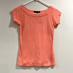 🔥Ralph Lauren Orange Fitted Cap Sleeve T-Shirt🔥